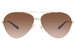 Coach HC7124 Sunglasses Women's Pilot Shape