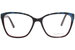 Coco Song Amazing Season CV220 Eyeglasses Women's Full Rim Cat Eye