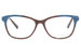 Coco Song Something-New CV208 Eyeglasses Frame Women's Full Rim Cat Eye