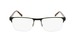 Cole Haan CH4054 Eyeglasses Men's Semi Rim Rectangle Shape