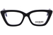 Cutler and Gross CG1241 Eyeglasses Women's Full Rim Cat Eye