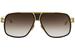 Dita Men's Grandmaster-Five DRX-2077 18K Gold Fashion Pilot Titanium Sunglasses