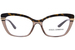 Dolce & Gabbana DG3325 Eyeglasses Women's Full Rim Cat Eye