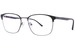 Eddie Bauer EB32056 Eyeglasses Men's Full Rim Square Shape w/Clip On