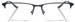 Emporio Armani EA1171 Eyeglasses Men's Semi Rim Rectangle Shape