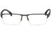 Emporio Armani Men's Eyeglasses EA1050 EA/1050 Half Rim Optical Frame