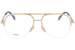 Fendi M0036 Eyeglasses Men's Semi Rim Pilot Optical Frame