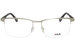 Fila VF9969 Eyeglasses Men's Half Rim Rectangular Optical Frame