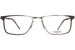 Flexon B2026 Eyeglasses Men's Full Rim Rectangle Shape