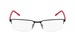 Flexon E1146 Eyeglasses Men's Semi Rim Rectangle Shape