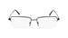 Flexon H6073 Eyeglasses Men's Semi Rim Rectangle Shape