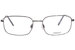 Flexon Benjamin 600 Eyeglasses Men's Full Rim Rectangle Shape