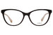 Furla VFU388 Eyeglasses Women's Full Rim Cat Eye Optical Frame