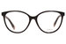 Furla VFU189 Eyeglasses Women's Full Rim Cat Eye Optical Frame