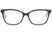 Furla VFU356 Eyeglasses Women's Full Rim Cat-Eye Optical Frame