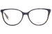 Furla VFU541 Eyeglasses Women's Full Rim Cat Eye Shape