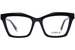 Furla VFU767 Eyeglasses Women's Full Rim Square Shape