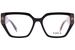 Furla VFU775 Eyeglasses Women's Full Rim Square Shape