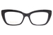 Gucci GG0165O Eyeglasses Women's Full Rim Cat Eye