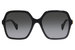 Gucci GG1072S Sunglasses Women's Square Shape