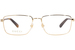 Gucci GG1291O Eyeglasses Men's Full Rim Rectangle Shape