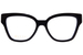 Gucci GG1424O Eyeglasses Women's Full Rim Cat Eye