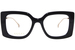 Gucci GG1567O Eyeglasses Women's Full Rim Butterfly Shape