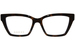 Gucci GG1715O Eyeglasses Women's Full Rim Rectangle Shape