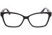 Gucci Gucci-Logo Women's GG0634O Full Rim Rectangular Eyeglasses