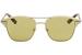 Gucci Men's GG0241S GG/0241/S Fashion Pilot Sunglasses