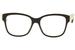 Gucci GG0038O Eyeglasses Women's Full Rim Square Shape