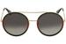 Gucci Women's GG0061S GG/0061/S Round Sunglasses