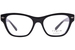 Hailey Bieber x Vogue VO5446 Eyeglasses Women's Full Rim Cat Eye