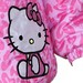 Hello Kitty Girl's HK033 Puffer Fleece Lined Winter Jacket