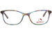 Hello Kitty HK-341 Eyeglasses Youth Kids Girl's Full Rim Rectangle Shape