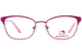 Hello Kitty HK371 Eyeglasses Youth Kids Girl's Full Rim Round Shape