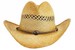 Henschel Men's Hiker Vented Straw Cowboy Hat