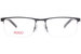 Hugo Boss HG1117 Eyeglasses Men's Semi Rim Rectangle Shape