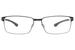 Ic! Berlin Toru N. Eyeglasses Men's Full Rim Rectangle Shape