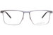 Jhane Barnes Contiguam Eyeglasses Men's Full Rim Rectangle Shape