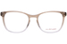 Jill Stuart JS453 Eyeglasses Women's Full Rim Square Shape