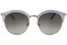 Jimmy Choo Hally/S Sunglasses Women's Fashion Round Shades