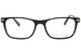 John Varvatos V412 Eyeglasses Men's Full Rim Rectangular Optical Frame