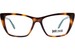 Just Cavalli VJC045 Eyeglasses Women's Full Rim Cat Eye