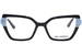 Karl Lagerfeld KL6131 Eyeglasses Women's Full Rim Square Shape