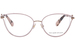 Kate Spade Scarletta/G Eyeglasses Women's Semi Rim Cat Eye