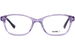 Kensie Humor Eyeglasses Youth Girl's Full Rim Rectangle Shape