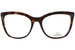 Lacoste L2884 Eyeglasses Women's Full Rim Cat Eye