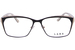 L.A.M.B. LAUF103 Eyeglasses Women's Full Rim Rectangle Shape