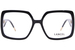 Lancel LA-90038 Eyeglasses Women's Full Rim Square Shape